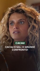 Nuno Pardal Instagram - «Só estás aqui porque não tens onde cair morta e não passas de uma pobre coitada.»💣 Sal começa a mostrar o seu pior lado! Vai ficar por aqui? Acompanhe tudo no nosso site e não perca o segundo episódio de «Cacau», na TVI e TVIPLAYER. #novelas #cacau #tvi