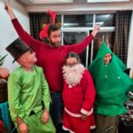 Nuno Pardal Instagram - Claro que somos uma família (dis) funcional ❤️ a todos um excelente natal sem consumismo e com mais amor