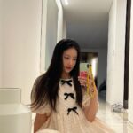 Oh Yeon-seo Instagram - 🎀🎀🎀 늘 이쁜옷 보내주시는 아영언니💖 감사합니다!