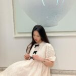 Oh Yeon-seo Instagram - 🎀🎀🎀 늘 이쁜옷 보내주시는 아영언니💖 감사합니다!
