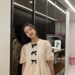 Oh Yeon-seo Instagram - 🎀🎀🎀 늘 이쁜옷 보내주시는 아영언니💖 감사합니다!