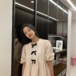 Oh Yeon-seo Instagram - 🎀🎀🎀 늘 이쁜옷 보내주시는 아영언니💖 감사합니다!