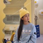 Ok Ye-rin Instagram - #제품협찬 이제 비니의 계절 💛🩵 . . . @ng_apparel.kids #내셔널지오그래픽키즈 #내셔널지오그래픽 #키즈맨투맨 #여아맨투맨 #주니어맨투맨 #키즈후드 #키즈비니 #주니어코디 #주니어옷 #키즈옷 #키즈코디