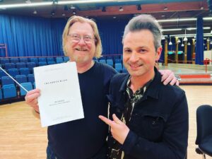 Ola Salo Instagram - Yesterday I attended when Lunds Brass band rehearsed the composition I’ve been working on this spring. The piece is called “Trumpets Blow” and was commissioned by Brass Music Skåne as a part of the festivities around European Brass Band Championships that will take place now in Malmö  25 April-7 May.

”Trumpets Blow” will be performed this monday 1 May in St Petri church, Malmö, by Lunds Brass Band and the choir Petri sångare and will be conducted by Jörgen Flinck. The concert is at 18.00 and the entrance is free! Welcome!