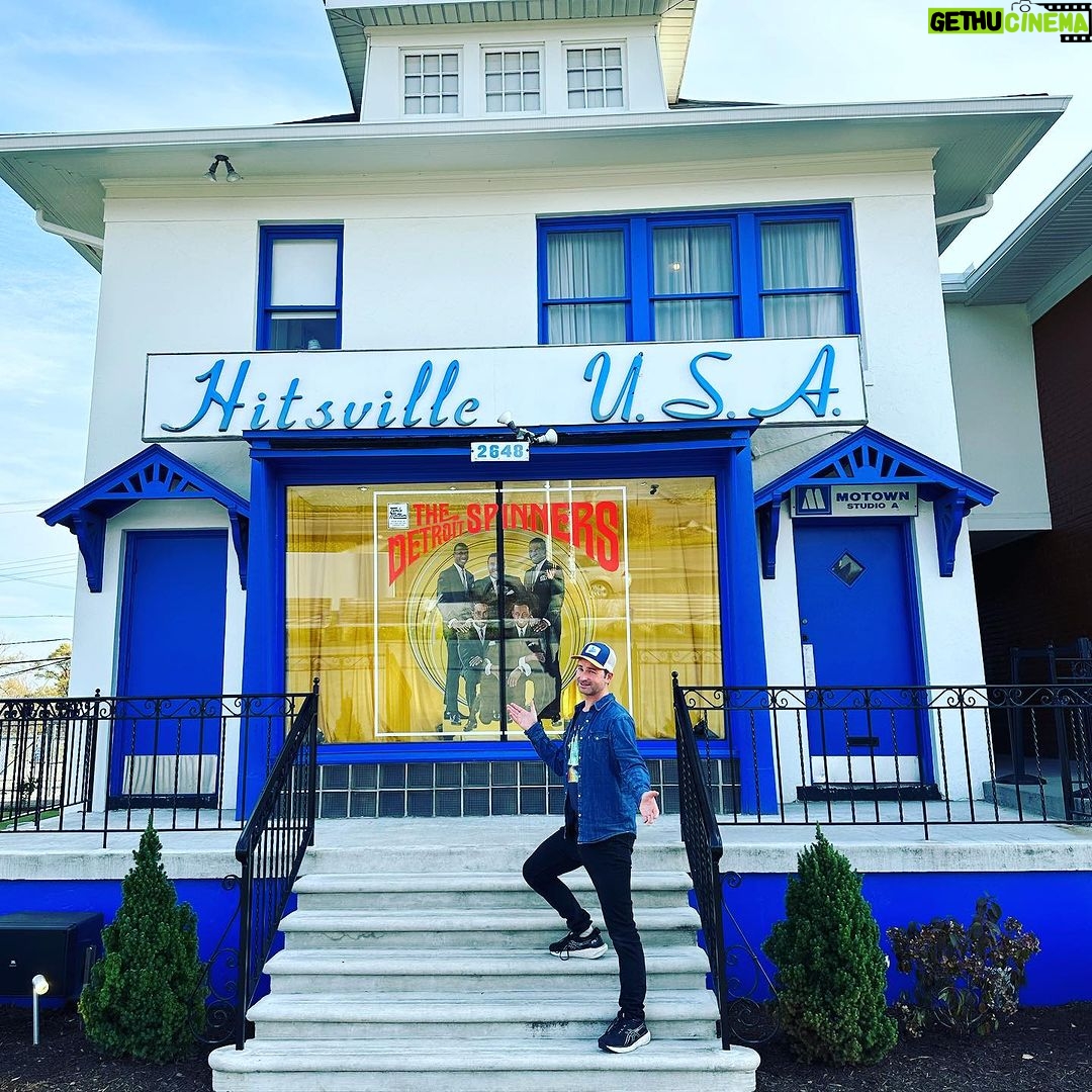 Ola Salo Instagram - Motown is My kinda town. Toching historic ground in Detroit Rock & Soul City!
