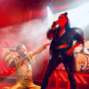 Ola Salo Instagram - Well that was absolutely legendary!! @marietteofficial joined us on stage tonight in Tylösand for a stunningly powerful performance! Glad for everyone who got to see it!