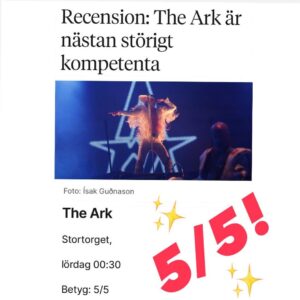 Ola Salo Instagram - Full pot in Östersunds-Posten after yesterday’s gig: Five out of five!