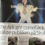 Ola Salo Instagram - ”The optimal Ark show” writes Tidningen Ångermanland about the Skule gig.
