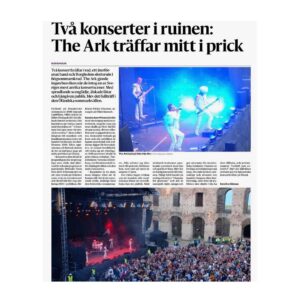 Ola Salo Instagram - Great review all over after the Borgholm gigs! Tonight we hit Skule Naturscen, Höga Kusten!