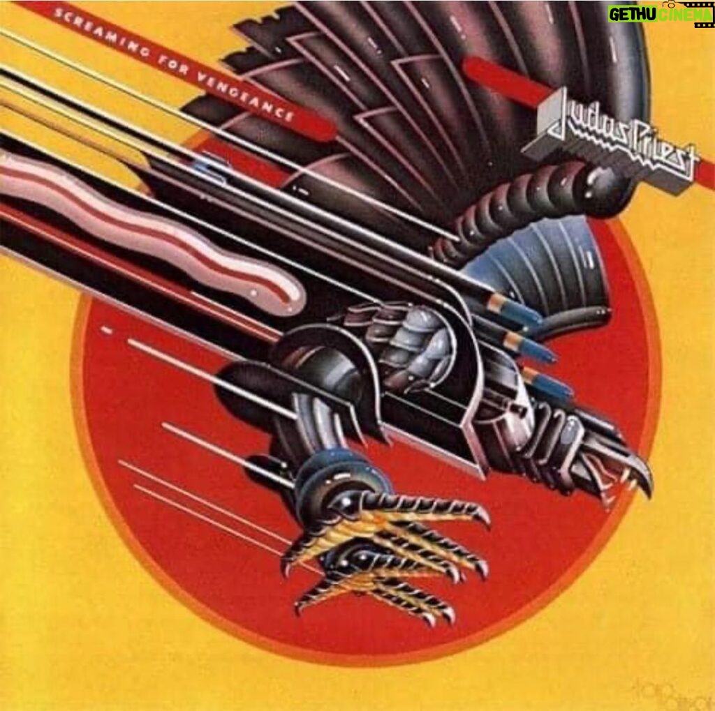 Ola Salo Instagram - Congatulations ”Screaming For Vengeance” on the 40th birthday, yesterday. One of Priests best albums and in my opinion the best album cover art of all times. The illustration was made by the amazing Doug Johnson #judaspriest