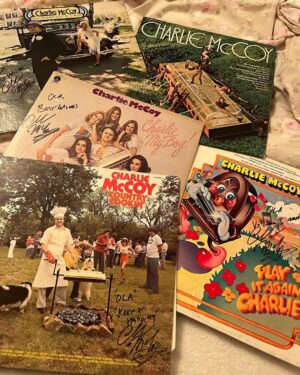 Ola Salo Instagram - On this day, one year ago, I got to meet and play with my biggest harmonica hero, Charlie McCoy. I also got my vinyls signed! It’s a day I’ll never forget!