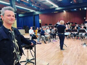 Ola Salo Instagram - Yesterday I attended when Lunds Brass band rehearsed the composition I’ve been working on this spring. The piece is called “Trumpets Blow” and was commissioned by Brass Music Skåne as a part of the festivities around European Brass Band Championships that will take place now in Malmö  25 April-7 May.

”Trumpets Blow” will be performed this monday 1 May in St Petri church, Malmö, by Lunds Brass Band and the choir Petri sångare and will be conducted by Jörgen Flinck. The concert is at 18.00 and the entrance is free! Welcome!