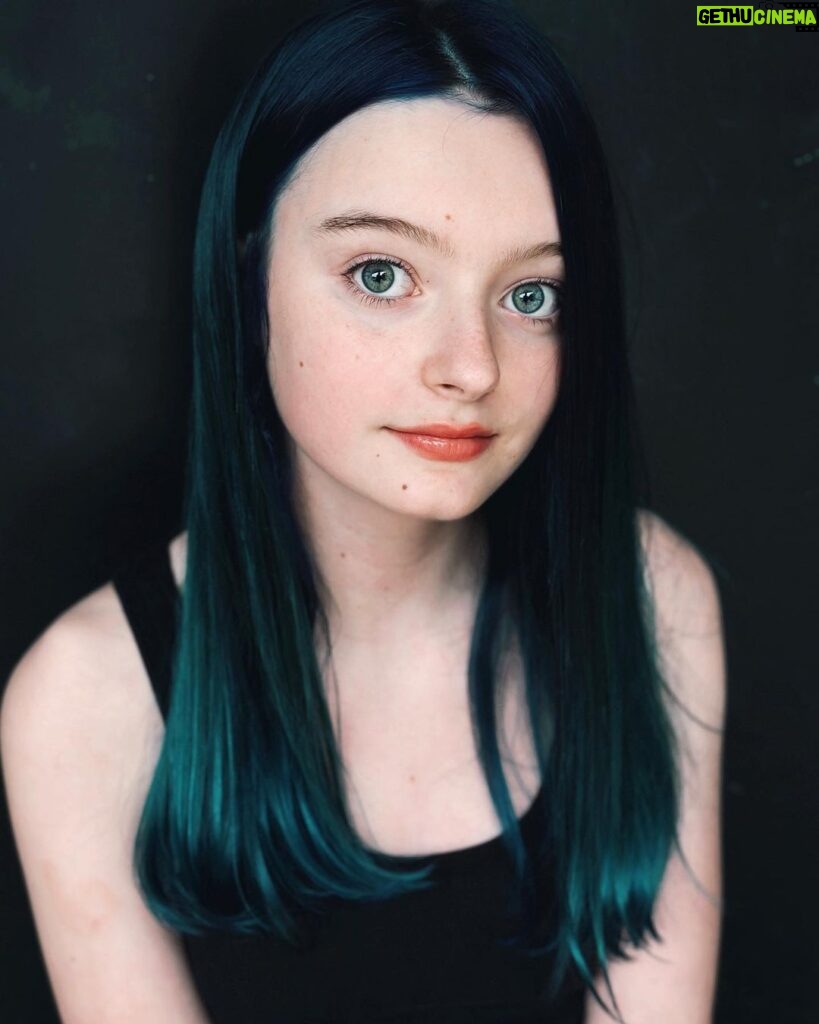 Olive Elise Abercrombie Instagram - Skelly’s up so ofc Olive’s in her Corpse Bride era