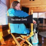 Olive Elise Abercrombie Instagram - Nicest cast/crew award 🏆 @theotherzoeymovie Thank you so much for having me, I had the best time on this movie and learned a ton. Thank you Andie/Patrick for being the best screen parents and THANK YOU big bro Drew for always goofing around with me and introducing me to Kubo and the Two Strings, it has been one of my favorites ever since. #theotherzoey