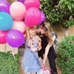 Olive Elise Abercrombie Instagram - 🎈12🎈 Thanks to everyone on set for making it such a special day! Ps - 2 years ago Olive was turning 10 on her last day shooting Outer Range season 1 (swipe for sad split screen 😭)