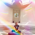 Olive Elise Abercrombie Instagram - What a dreamy spot. 🌈 Dwan Light Sanctuary