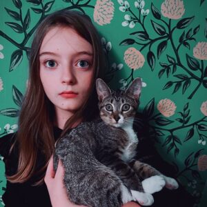Olive Elise Abercrombie Instagram - Happy #Caturday 🐾 
#mistylavenderabercrombie