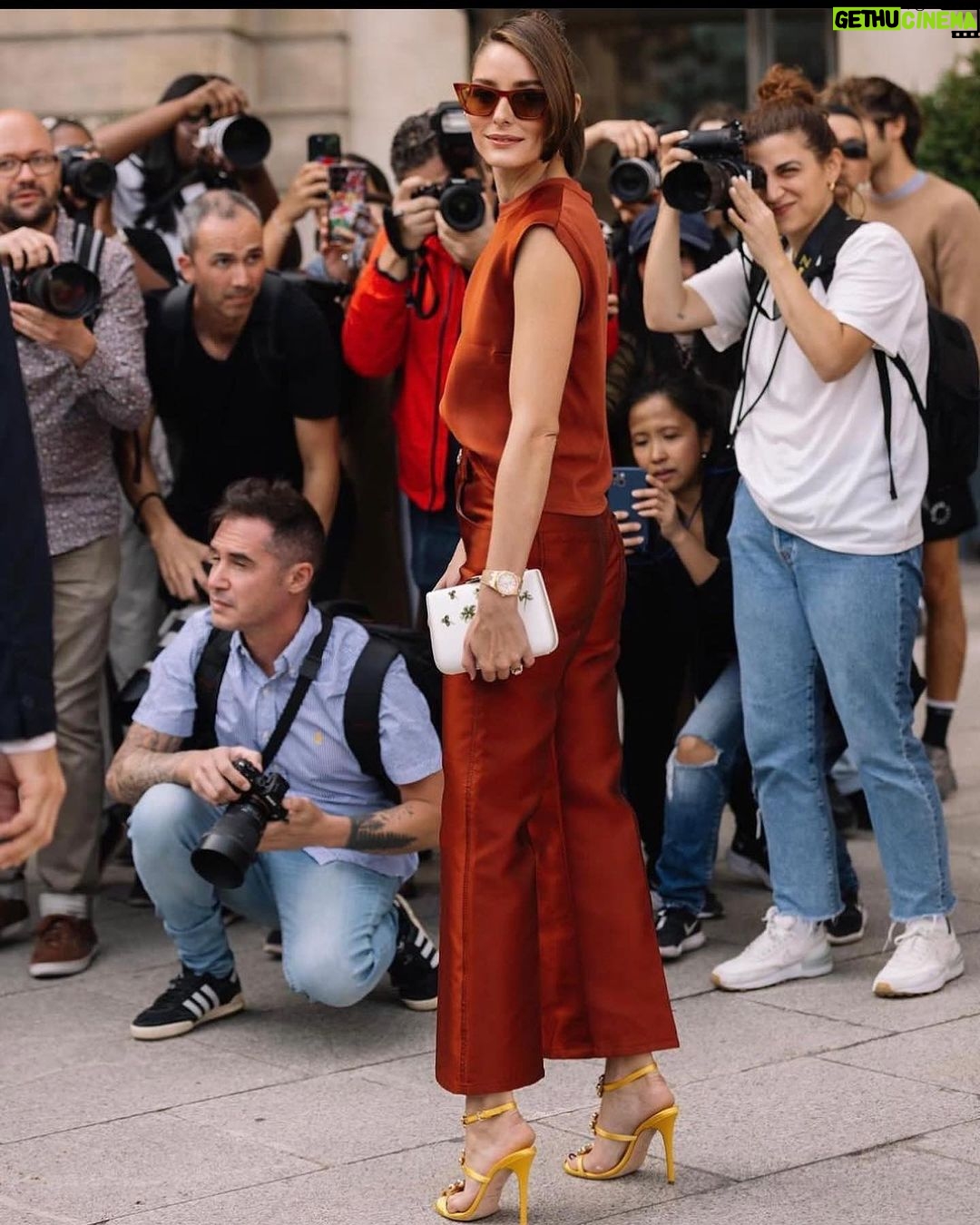 Olivia Palermo Instagram - ๐งก @giambattistavalliparis | SS24 | #PFW ๐๐: @giambattistavalliparis ๐ถ๏ธ: @lespecs ๐ : @giambattistavalliparis ๐๐ผโโ๏ธ: @stefanbertin ๐: @shaynagold ๐ท: (1) @_romy.cohen (2) @michaelaefford_photography (3) @melissavieira.ph (4) @mademoiselleprive (5-7) @essbeephoto (8,9) @giambattistavalliparis Paris, France