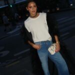 Olivia Palermo Instagram - Parisienne nights 🌅✨ 👖👚: @cyclejeans #cyclejeans 🧥: @pologeorgis 📿: @brunellocucinelli_brand 👛: @dior 👠: @casadeiofficial 💇🏼‍♀️: @stefanbertin 💄: @chykapuka Paris, France