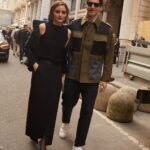 Olivia Palermo Instagram - We’re back! 👩🏼‍🤝‍👨🏻 #MFW @milanfashionweek 📷: @romilux Milan, Italy