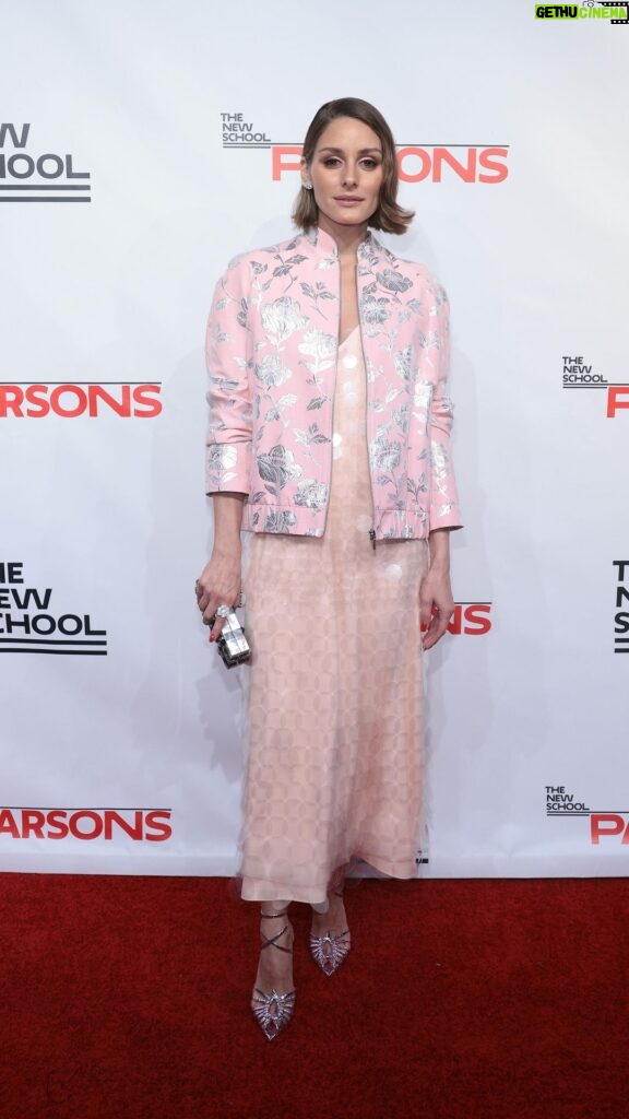 Olivia Palermo Instagram - #ParsonsBenefit 2023 with @bustarhymes was a blast! 🎉 🎤 Congratulations on your Parsons Table Award Geoffroy Van Raemdonck and thank you again @neimanmarcusgroup for having me 🫶🏼 Wishing all the best to the @parsonsschoolofdesign students!!!! Cipriani Wall Street