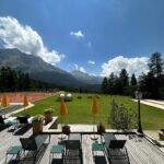 Olivia Palermo Instagram - ✨💐🌺🌷Beautiful summer weekend in St. Moritz @suvrettahouse 🏔️💗✨☀️ Hotel Suvretta House