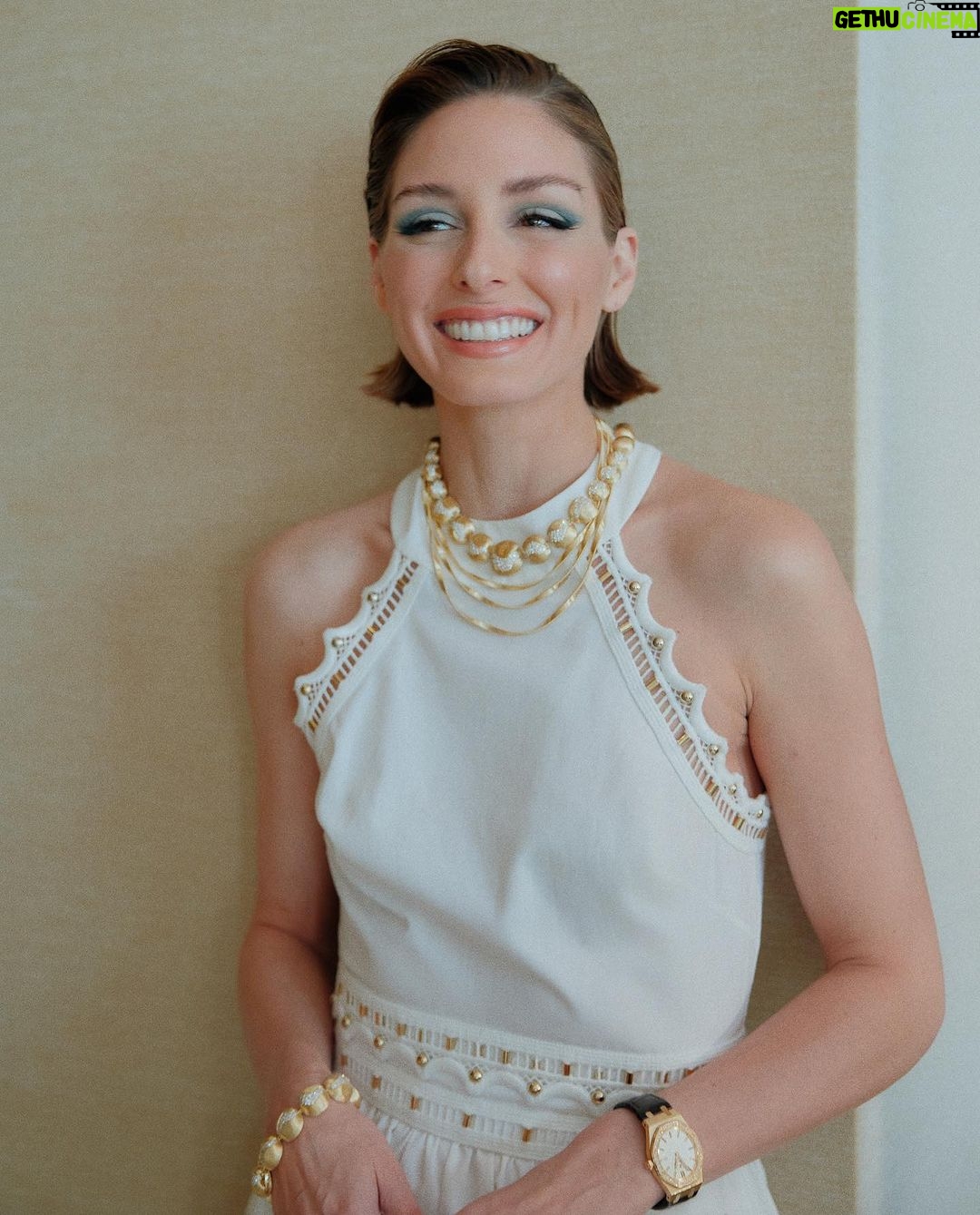Olivia Palermo Instagram - Glam appreciation post! 🙌🏼 Thank you @stefanbertin and @ivangomez for the stunning glam (and gorgeous photos)! 😘 Park Hyatt Paris-Vendome