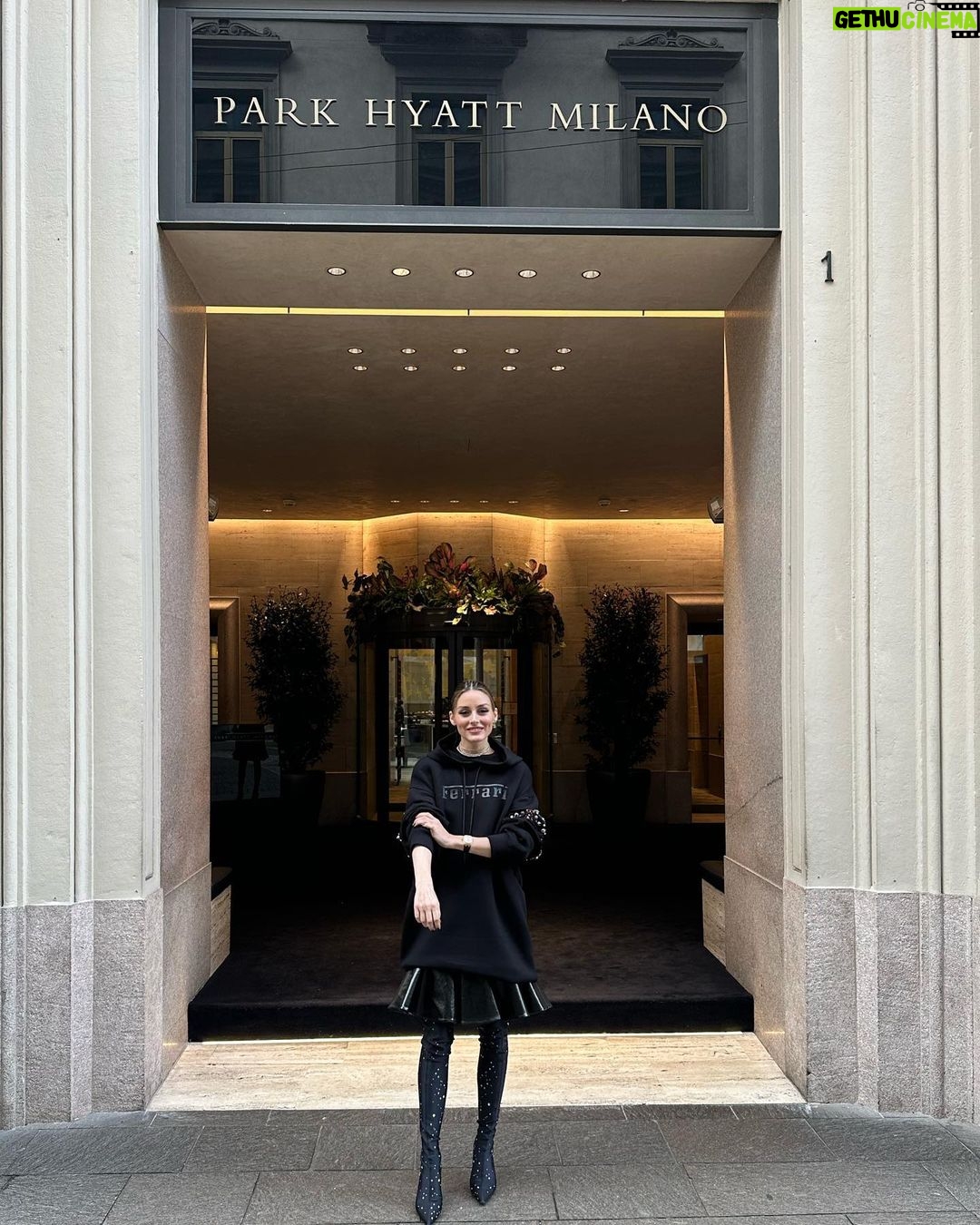 Olivia Palermo Instagram - Rolling up my sleeves for birthday week at my favorite home in Milan @parkhyattmilano πββοΈπβ¨ feeling so pampered ππ»π«β€οΈ #ParkHyattMilano #InTheHeartOfMilan #ParkHyatt #Pellico3Milano Park Hyatt Milano