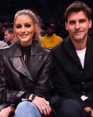 Olivia Palermo Instagram - Repped BK last night @brooklynnets 🏀⛹️ Thank you @mackage for the courtside seats!!!