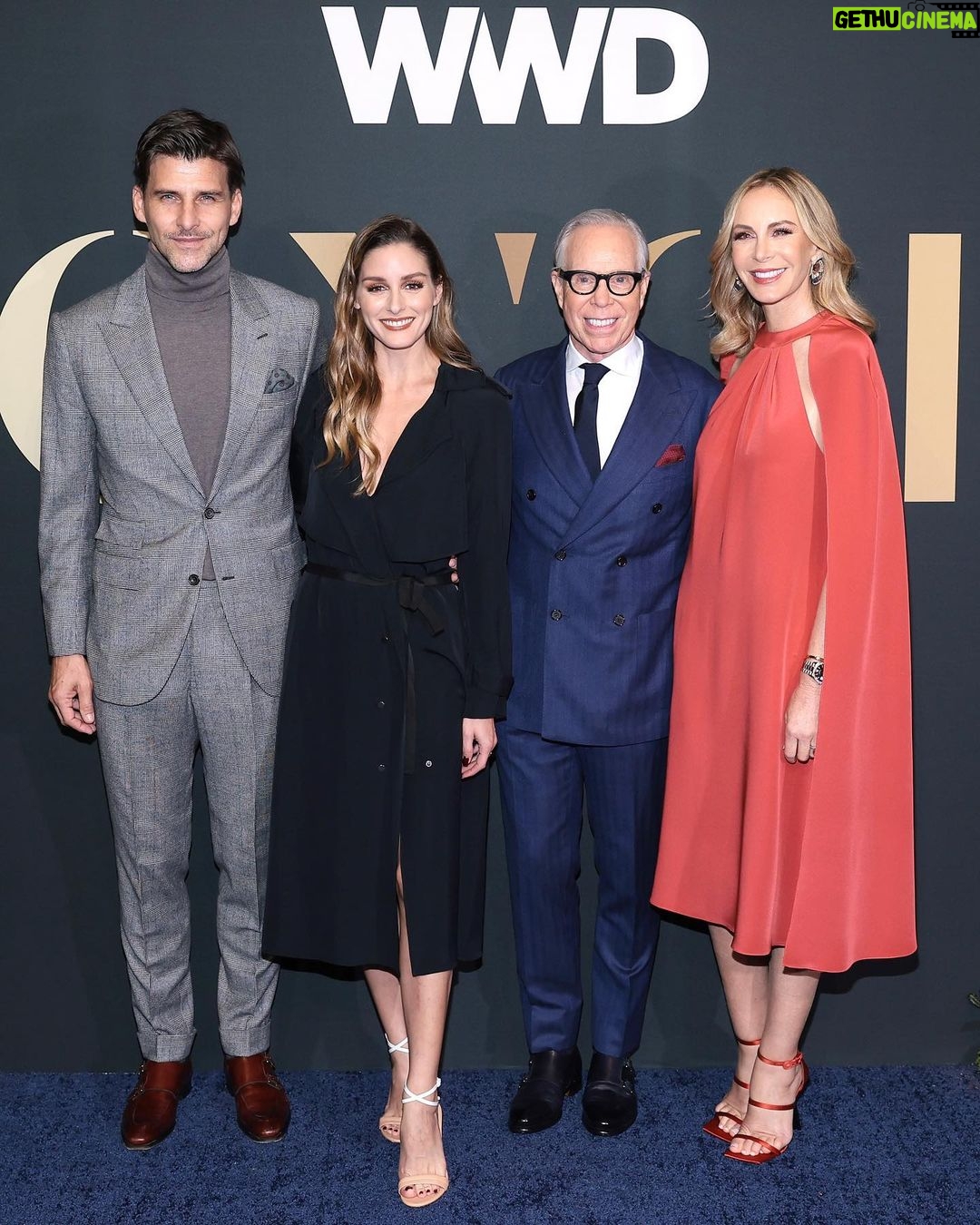Olivia Palermo Instagram - So nice to catch up with close friends at #WWDhonors and celebrate @thomasjhilfiger on all of his career achievements! 🤗 Congrats again to Tommy and all of the evening’s honorees 👏🎉 Cipriani South Street