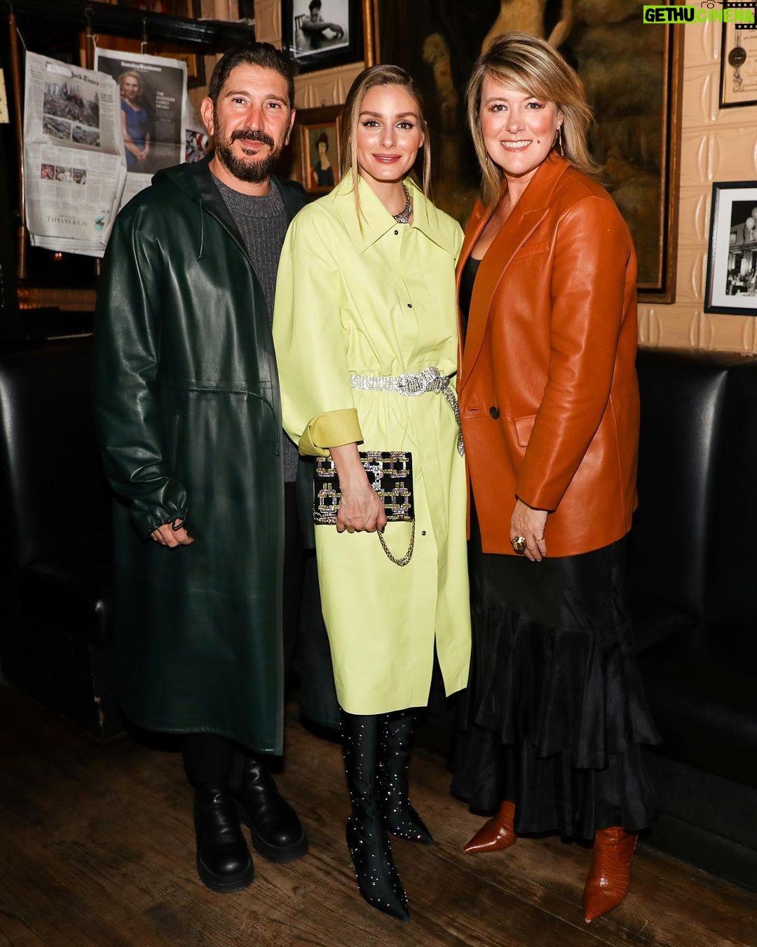 Olivia Palermo Instagram - Co-hosted an intimate dinner with @mackage last night to bring some fabulousness back to #NYFW! ππ§₯ The only thing chicer than the outerwear was the room full of amazing people π₯° Love you all and thank you for kicking off Fashion Month with me!!! π·: @thestewartofny | @neilrasmus for @bfa Raouls