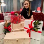 Olivia Palermo Instagram - Feeling festive with @franciacorta while on the road 🥂🎄 #franciacorta Berlin, Germany