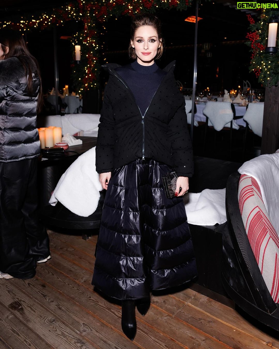 Olivia Palermo Instagram - A perfect Moncler weekend! β·οΈπΏπ§€π§£ποΈThank youπ @remoruffini ππ»π and to the @moncler team as well ππ»π for an incredible weekend! And an extra thank you to Teodora @kulmhotel β¨ππ» youβre the best ! β¨ Sankt Moritz