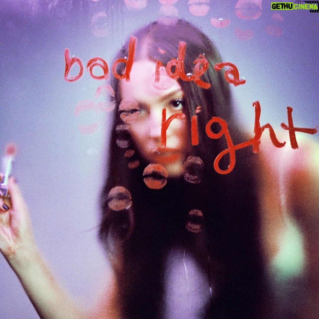 Olivia Rodrigo Instagram - bad idea right? this friday❤️🩹❤️🩹❤️🩹
