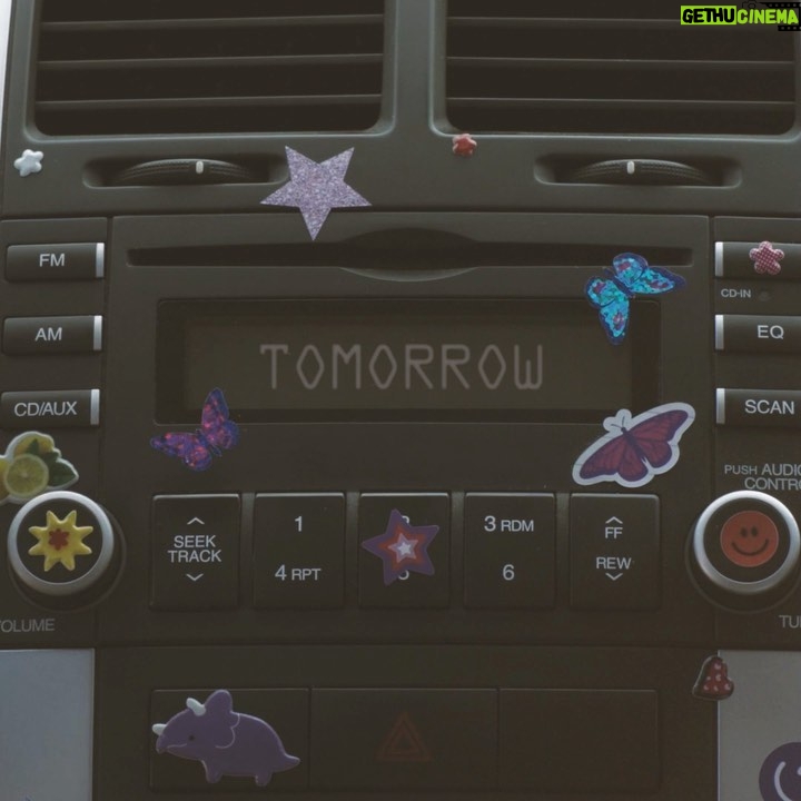 Olivia Rodrigo Instagram - tomorrow🌈🚘🌸