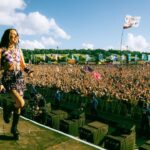 Olivia Rodrigo Instagram - glastonbury was magical!!!! huge thanks to @lilyallen for sharing the stage with me and helping share such an important message. a day I will never forget.💜💜💜💜