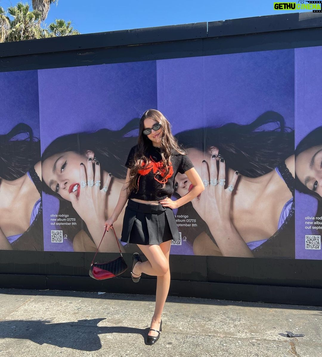 Olivia Rodrigo Instagram - month and a half till GUTS is urssssss