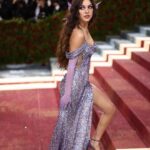 Olivia Rodrigo Instagram - the best night at the met! ily @donatella_versace @versace @voguemagazine 💟💟💟