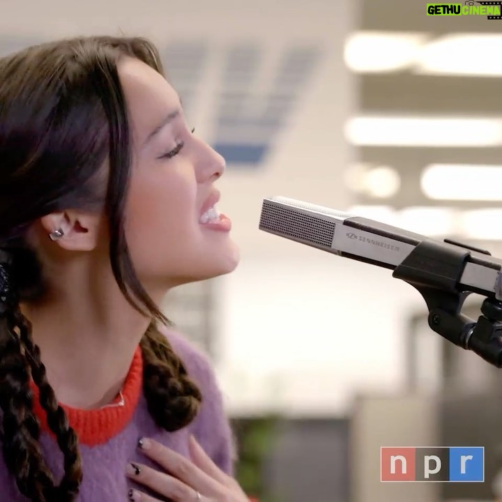 Olivia Rodrigo Instagram - my band and I went to the dmv for @npr tiny desk!!! out now 💥💥