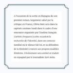 Olivia Ruiz Instagram - #parution À l’occasion de la sortie de la version espagnole de LA COMMODE AUX TIROIRS DE COULEURS (EL COLOR DE TUS RECUERDOS) parue chez Duomo ediciones, Olivia Ruiz sera ce lundi 10 octobre à l’Institut français de Barcelone ! ✨ @oliviaruizofficiel @duomoediciones @ifbarcelona @editionsjclattes #OliviaRuiz #LaCommodeAuxTiroirsDeCouleurs #ElColorDeTusRecuerdo #DuomoEdiciones #livre #book #femmes #espagne #sororité #retirada #exil #secretsdefamille #maternité #histoire #jclattès Barcelona, Spain