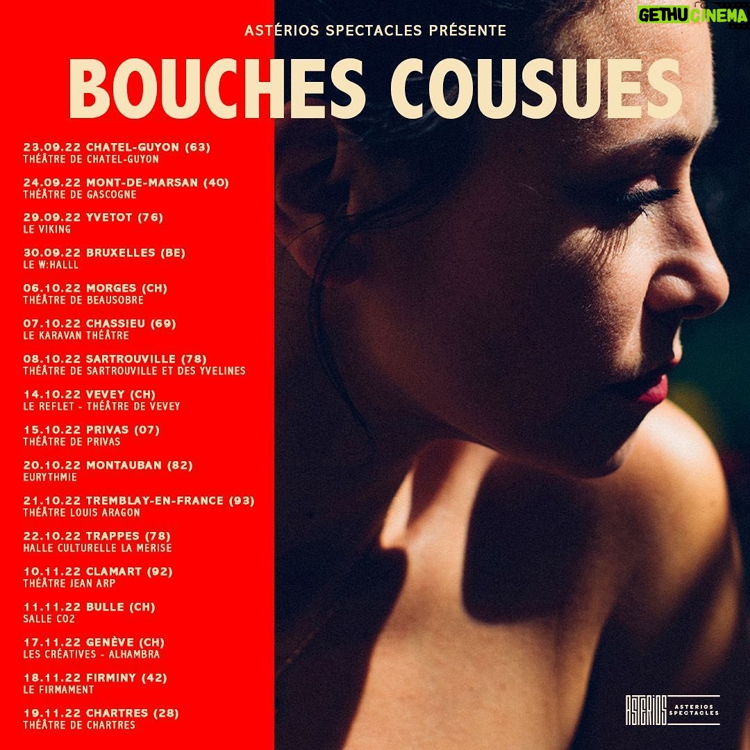 Olivia Ruiz Instagram - Tellement hâte! La Ruiz team m’a manqué, et vous aussi. Suite et fin de la tournée du concert spectacle Bouches Cousues🥰🥰🥰 Je vous embrasse Olivia Nb: également à venir, lecture musicale autour de mon deuxième roman « Ecoute la pluie tomber » aux @bibideales à Strasbourg le dimanche 11 septembre à 16h. @asteriosspectacles @editionsjclattes @rossinante_paris @arthursachel @ruizteam #bouchescousues #bouchescousuesleconcert @jeremielippmann @vincentvox @mathieudenisme @kifdelakif @david_hadjadj_officiel @wiloscarlet @salsaficelle.tech @nicolasboualami @kanoumo @toanofficiel @vinchamusic @julien_bouffier @dombriand… Photo: @laurag_photo 💖