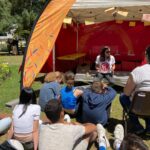 Olivia Ruiz Instagram - Aujourd’hui c’est atelier d’écriture et d’expression orale en Lorraine, avec une classe de Toul, dans le cadre mon parrainage de l’opération « partir en livre » mise en place par @le_cnl. Et les jeunes m’ont tout simplement bluffée. Merci et bravo à eux d’avoir partagé leurs histoires et leurs émotions. 💖