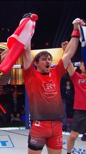 Olivier Aubin-Mercier Instagram - 𝑪𝒂𝒏𝒂𝒅𝒊𝒂𝒏 𝑮𝒂𝒏𝒈𝒔𝒕𝒆𝒓 doing 𝑪𝒂𝒏𝒂𝒅𝒊𝒂𝒏 𝑮𝒂𝒏𝒈𝒔𝒕𝒆𝒓 things 🇨🇦👊

@oliaubin’s 2️⃣0️⃣2️⃣3️⃣in 6️⃣0️⃣seconds ⏱️

#PFLWorldChampionship