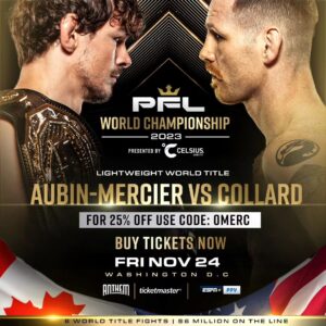 Olivier Aubin-Mercier Instagram - 24 novembre à Washington ! 
Les billets sont en vente.
Utilise le code promo "OMERC" pour avoir 25% de rabais. 
/
November 24th in Washington!
Tickets are on sale.
Use the promo code "OMERC" to get a 25% discount.