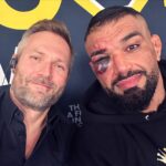 Ondřej Novotný Instagram - Hatef Moeil je rozhodne jedinecny. Je to obrovsky, ale obrovsky kus chlapa a je s nim i sranda👍 Navzdory zraneni, ktere limitovalo jeho nejsilnejsi zbran nasel cestu k tesnemu vitestvi a tim cim si me ziskal bylo to, jak za nim porad sverepe sel🔥 #oktagon49 @hatefmoeil @oktagonmma