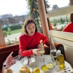 Oranicha Krinchai Instagram - Luncheon 🍋🍝 #GalaxyZFlip5 Loulou Paris Restaurant