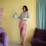 Oranicha Krinchai Instagram - 🦊🎀 @maisonkitsune #MaisonKitsuneBangkok @ppgroupthailand