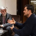 Orlando Bloom Instagram - Ve středu jsem se setkal s vyslancem dobré vůle UNICEF Orlandem Bloomem. Mluvili jsme spolu hlavně o dopadech války na Ukrajině na děti. Orlando, pokračuj v tom, co děláš. Je důležité nezavírat oči před válečnými zločiny páchanými na ukrajinských dětech. ---------- On Wednesday I met with the UNICEF Goodwill Ambassador Orlando Bloom. We talked about the impact of the war in Ukraine on Ukrainian children. Orlando, please keep doing the important work you are doing in highlighting the terrible war atrocities committed against Ukrainian children by the Russian occupiers.