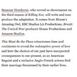 Orlando Bloom Instagram - Excited for this one, based on the novel by Maggie O’Farrell ❤️‍🔥