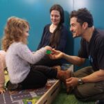 Orlando Bloom Instagram - I arrived in Ukraine today for my first trip back since 2016. I would have never expected the war to have escalated throughout the country since I was there. But today I was fortunate to hear children's laughter at a @UNICEF supported Spilno center, a safe, warm and nurturing space for children to play, learn and receive psychosocial support. Spilno means 'together' in Ukrainian and there are over 180 of these centers here. The one I visited today was built deep down in the metro to ensure their safety. For a few hours every day, parents can drop off their young children and give them a sense of normalcy to play games and just be kids. There was also lots of art supplies and craft materials, which allows them to creatively express themselves, away from the pressures of growing up in a war zone. Children in Ukraine need their childhoods back. Watch this space for more on my visit @unicef_ukraine